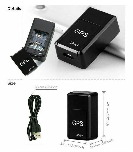 Mini Magnetic GPS Tracker for Vehicles & Personal Assets