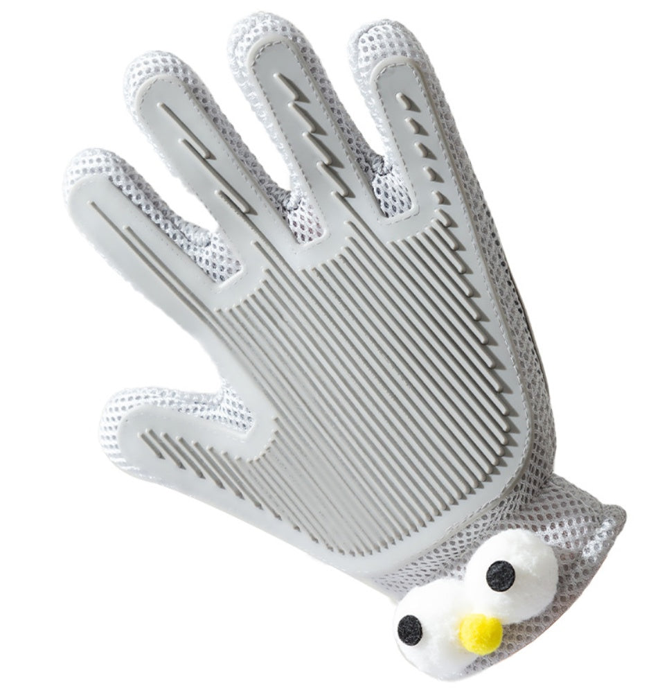 Pet Grooming Gloves for Dogs & Cats – Deshedding & Hair Removal Mitt