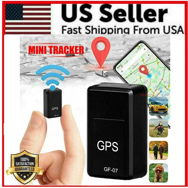 Mini Magnetic GPS Tracker for Vehicles & Personal Assets